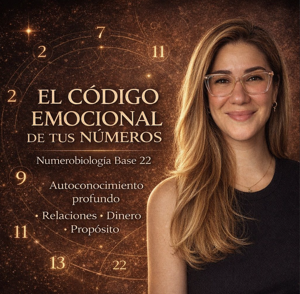 Taller El Código emocional de tu números (Numerobiología base 22)